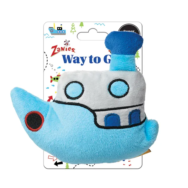 Zanies Way to Go Travel Dog Toys / Steamship