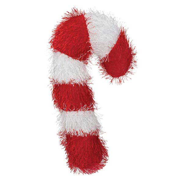 ZANIES HOLIDAY FUZZLES CANDY CANE