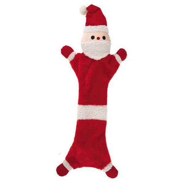 ZANIES Festive Unstuffies Santa