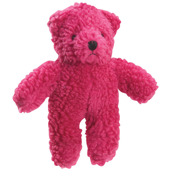 ZANIES BERBER BEARS DOG TOYS / Cranberry