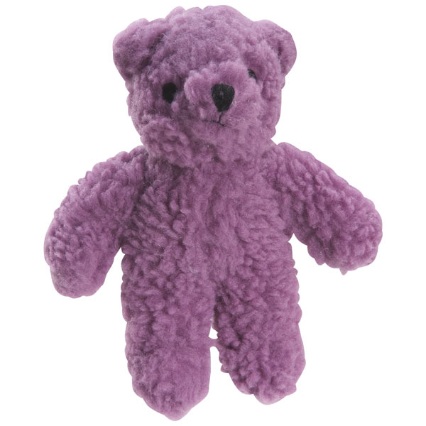 ZANIES BERBER BEARS DOG TOYS / Purple