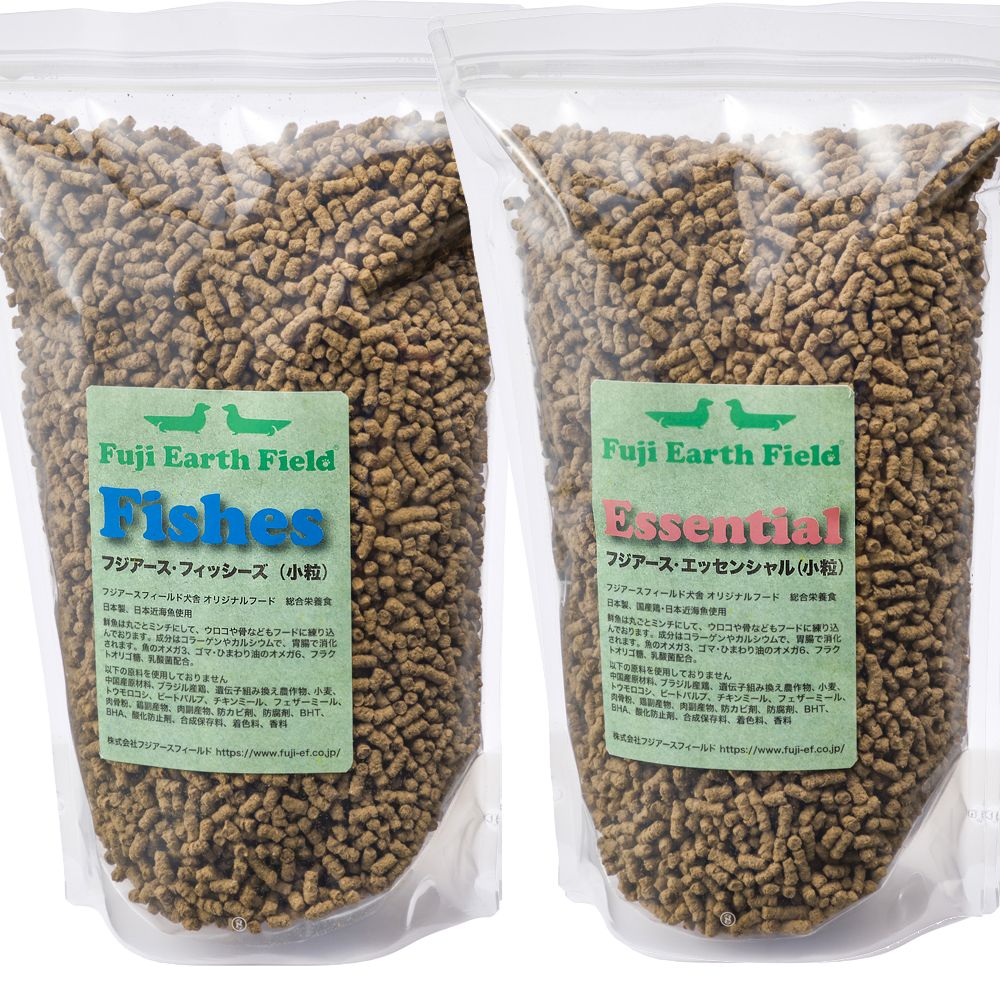 【定期便 2種セット】フジアース・フィッシーズ 2kg　フジアース・エッセンシャル 2kg／ポイント3倍