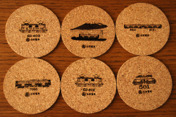 岳南鉄道コルクコースター 富士ブランドセット