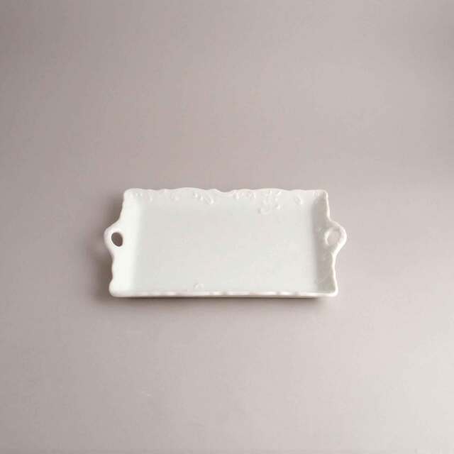 アラベスクトレー(絵付・白磁)