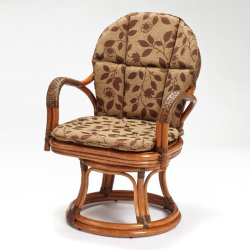 ラタン “ニューフレアシーベルチェア” クラフトマンの技が光るカザマ製