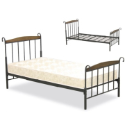 アーリーアメリカン調パイプベッド “AKI-040”  シングルサイズ