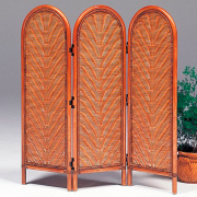 ラタン“スクリーン３Ｐ アレカ ロータイプ” こだわる人におすすめカザマの籐家具