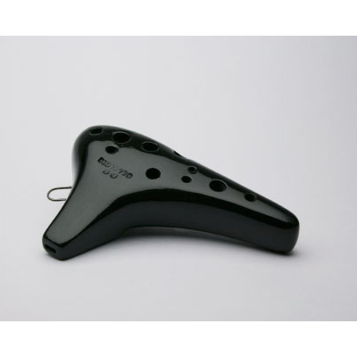 ナイト（Night）オカリナ フィオレットFiorettoSG（ソプラノG管）ブラックFi-SGB