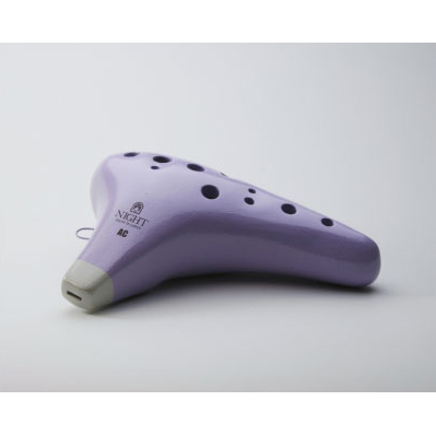 ナイト（Night）オカリナ スタンダルドAC（アルトC管）ラベンダーSt-ACL