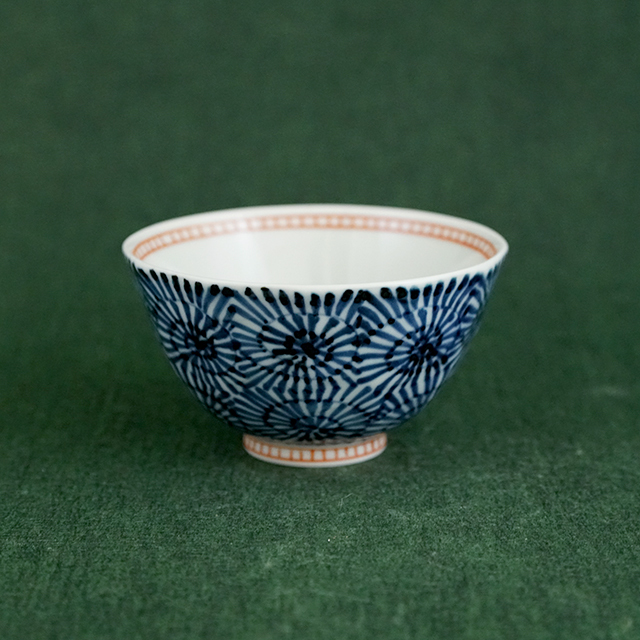 そうた窯│染錦蛸唐草面取茶付（小）
