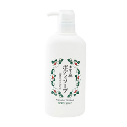 【送料無料】【国産】 わかさ椿 ボディソープ 600ｍｌ