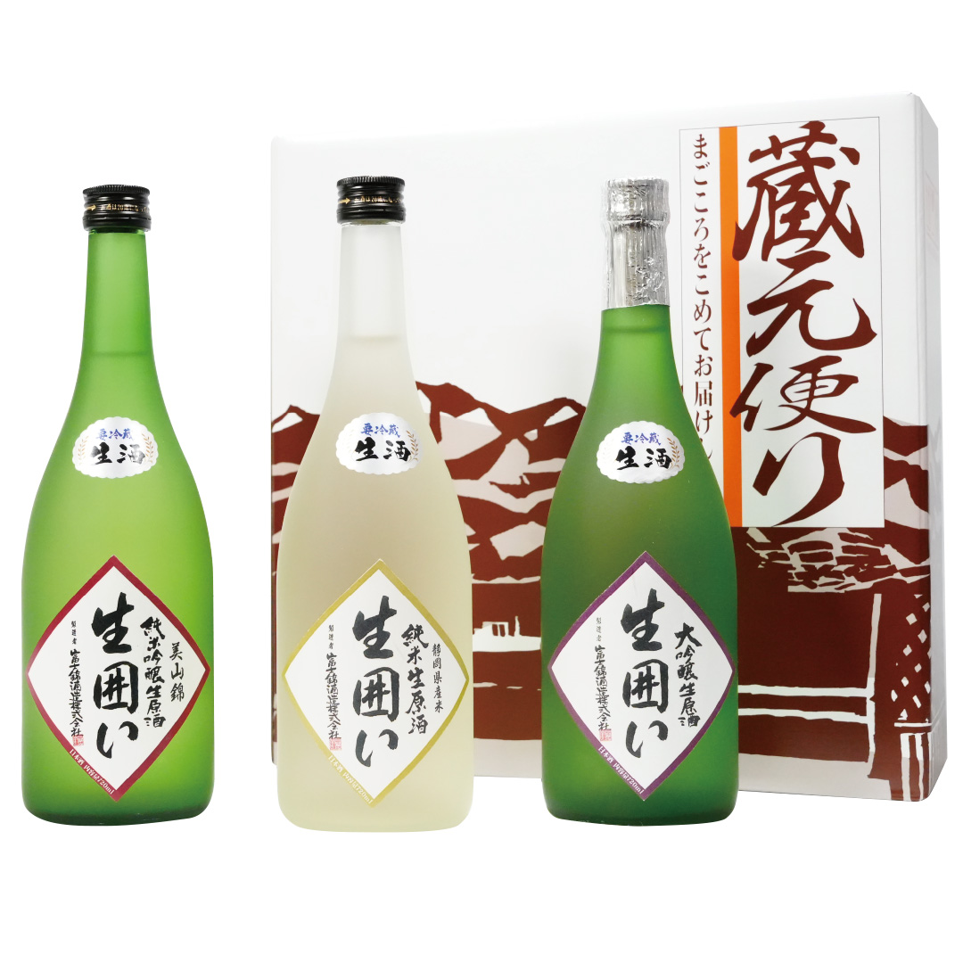 秋の生囲い３本セット　720ml×3本