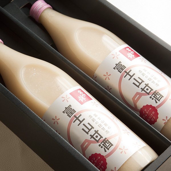 甘酒 静岡 | 甘酒ギフト（900ml×2本セット） | 富士錦酒造