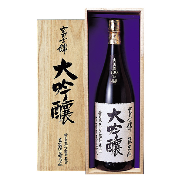 富士錦　大吟醸あらばしり　720ml