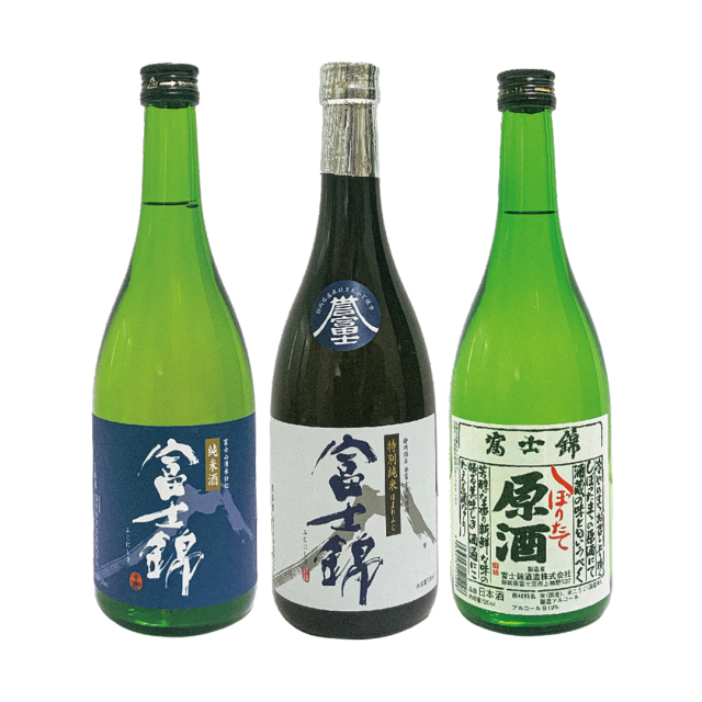 （初回限定）富士錦　おためしセットB　720ml×3本