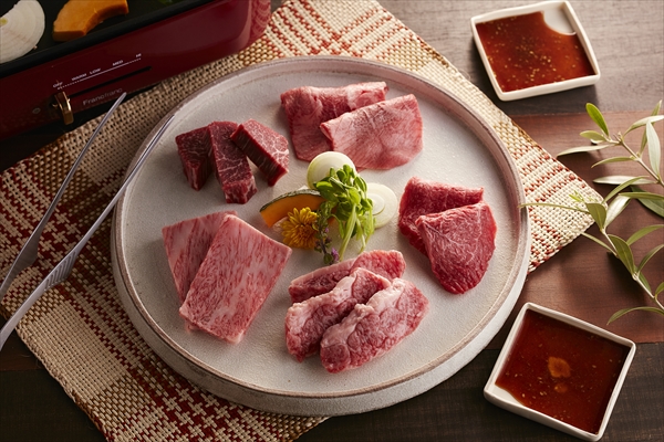 【倉薗牧場】倉薗牛　究極の味わい 焼肉用５種盛りセット