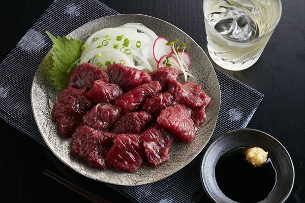 フジファーム】ふじ馬刺し 上赤身2個セット 厳選肉専門店 ふじ匠