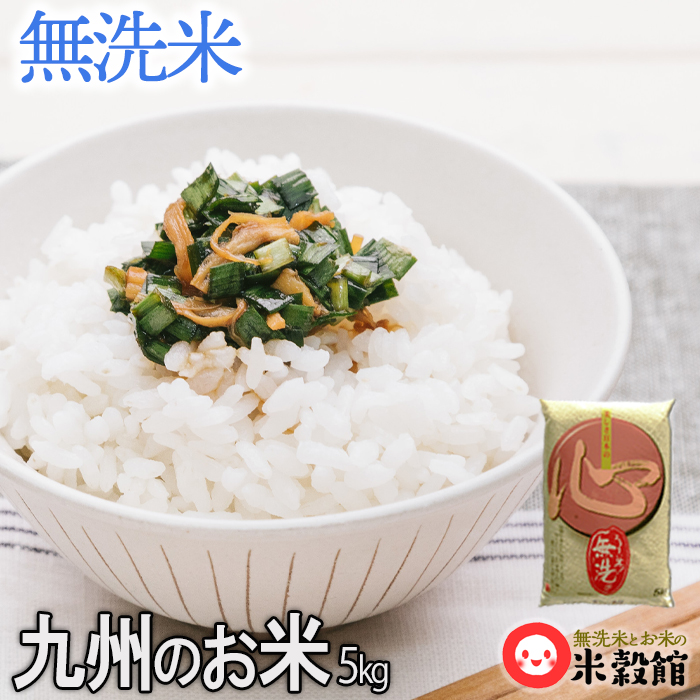 【令和7年産】無洗米「心」（こころ）5kg×1 送料無料