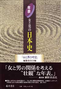 年表・女と男の日本史