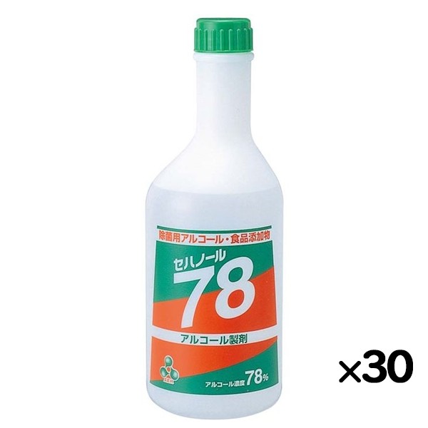 アルコール製剤 セハノール78 500mL×30本／ケース 詰替用 日本製