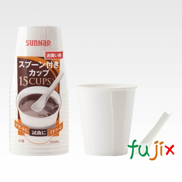 スプーン付きカップ 205SPA 205ml