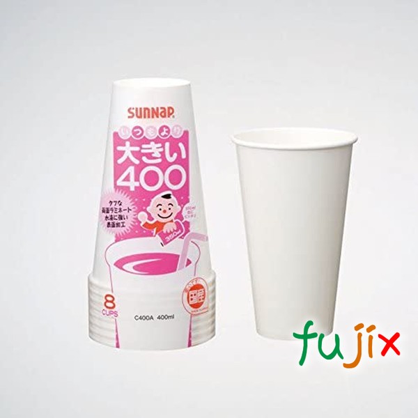 大きな４００ タフカップ・ホワイト C400A 400ml