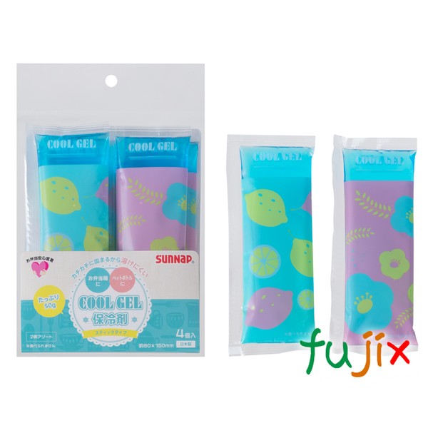 お弁当　クールジェル保冷剤 HRZ-4 6×15cm　50g
