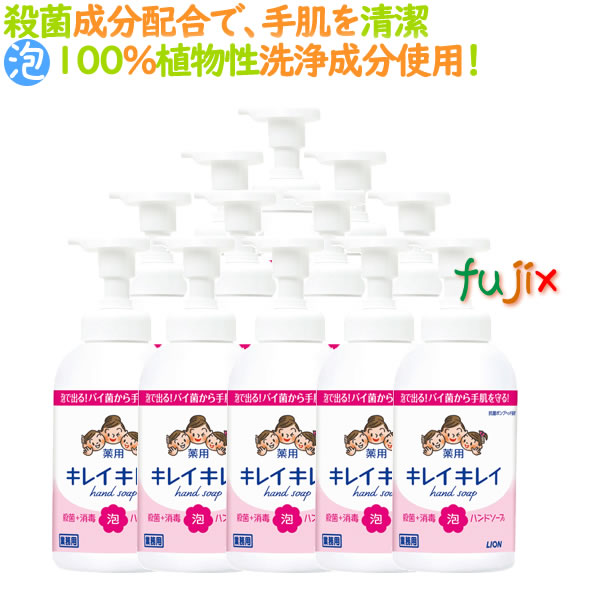 キレイキレイ　泡ハンドソープ　550mL×12本　業務用　ケース