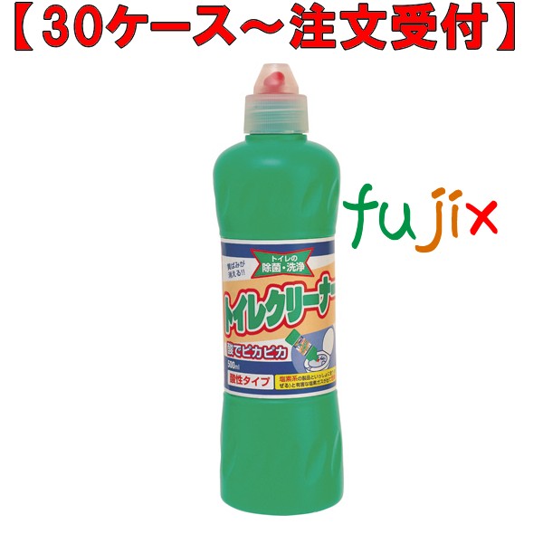酸性トイレクリーナー 500mL×24本／ケース ミツエイ 030017 トイレ用洗剤