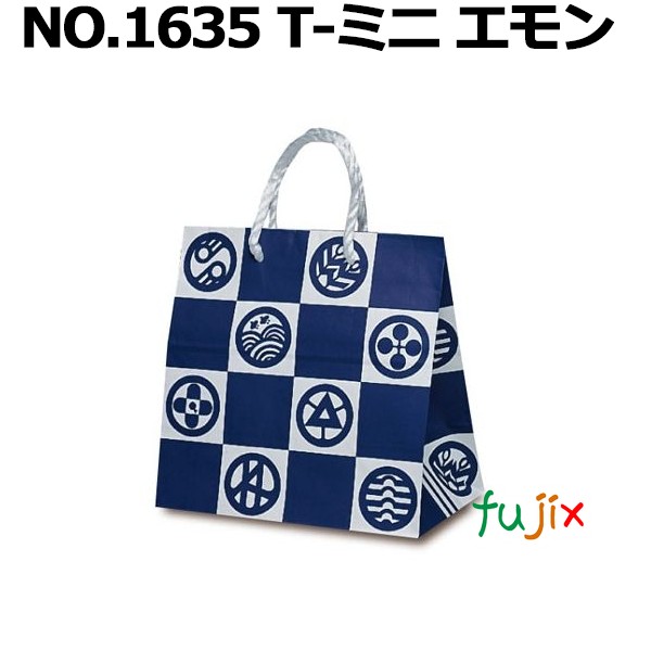 手提げ紙袋　NO.1635　Ｔ－ミニ　エモン 200枚 4985863016350