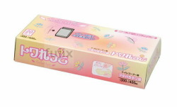 トワレット　サニタリーパック　マチ付BOX LLDPE グレー半透明0.02mm 2400枚/ケース SS-06 ジャパックス