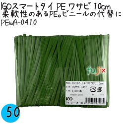 PEWA-0410 スマートタイ ポリタイ ワサビ色 4mm×10 cm IGO アイジーオー