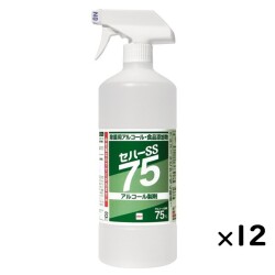 アルコール製剤 セハーSS75 1L×12本／ケース トリガー付 日本製
