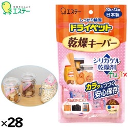 ドライペット   乾燥キーパー 10×12ｇ×28個／ケース 90969 エステー 除湿剤
