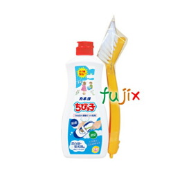靴用洗剤 ちびっ子ブラシ付き 450g　24個入／ケース　業務用