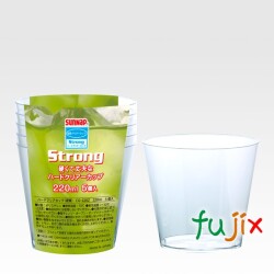 ハードクリアーカップ CG-220Z 220ml