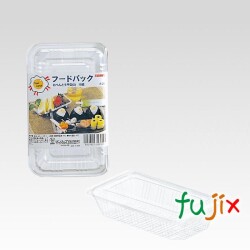 フードパックお弁当平型（Ｓ） F-2S 10×16.5×3.5cm