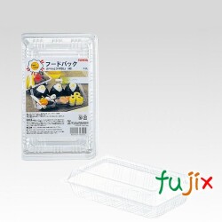 フードパックお弁当平型（Ｌ） F-2L 14×22×5.2cm
