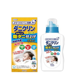 ダニクリン　まるごと仕上げ剤 Plus 500ｍL×24個／ケース 日本アトピー協会推薦品 防虫 駆除 忌避 退治 殺虫成分不使用 UYEKI（ウエキ）