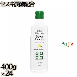 セスキ炭酸配合クリームクレンザーホワイト 400g×24本／ケース ミツエイ