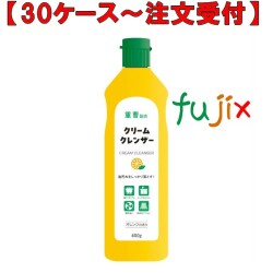重曹配合クリームクレンザーオレンジ 400g×24本／ケース ミツエイ 040825 研磨剤入り洗剤 日本製