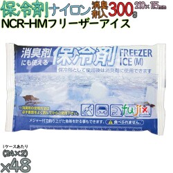 保冷剤 消臭剤入 300g ナイロン NCR-HM 48個／ケース アイスジャパン