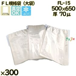 真空袋  ナイロンポリ袋  FL規格袋  FL-15 300枚／ケース中本アドバンストフィルム MICS化学