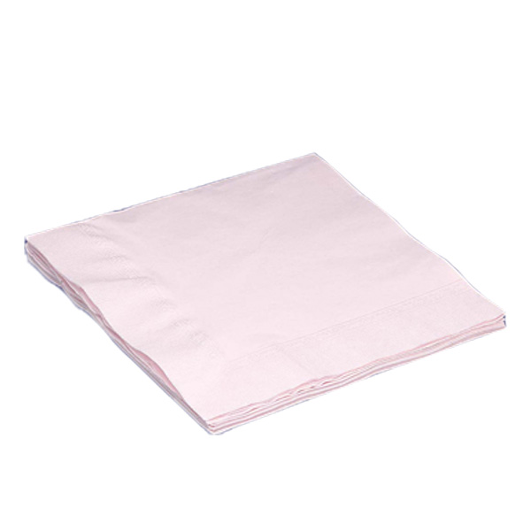 2PLYナプキン カラー4折 45cm角 ピンク 2000枚（100枚×20袋）／ケース【