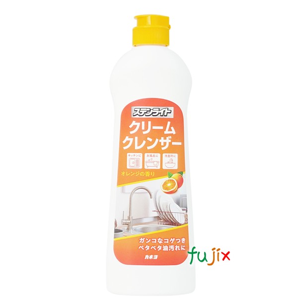 ステンライト クリームクレンザーオレンジ 400g 24個／ケース カネヨ