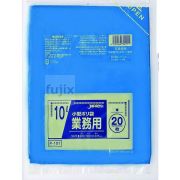 室内用ポリ袋　10L LLDPE 青色0.025mm 1000枚/ケース P-101 ジャパックス