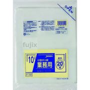 室内用ポリ袋　10L LLDPE 透明0.025mm 1000枚/ケース P-103　 ジャパックス