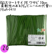 PEWA-0410 スマートタイ ポリタイ ワサビ色 4mm×10 cm IGO アイジーオー