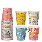 スヌーピー　レトロパターン　ペーパーカップ C2025RP 205ml