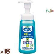 ペットキレイ 除菌できるふきとりフォーム 本体 250mL×18本／ケース ライオンペット